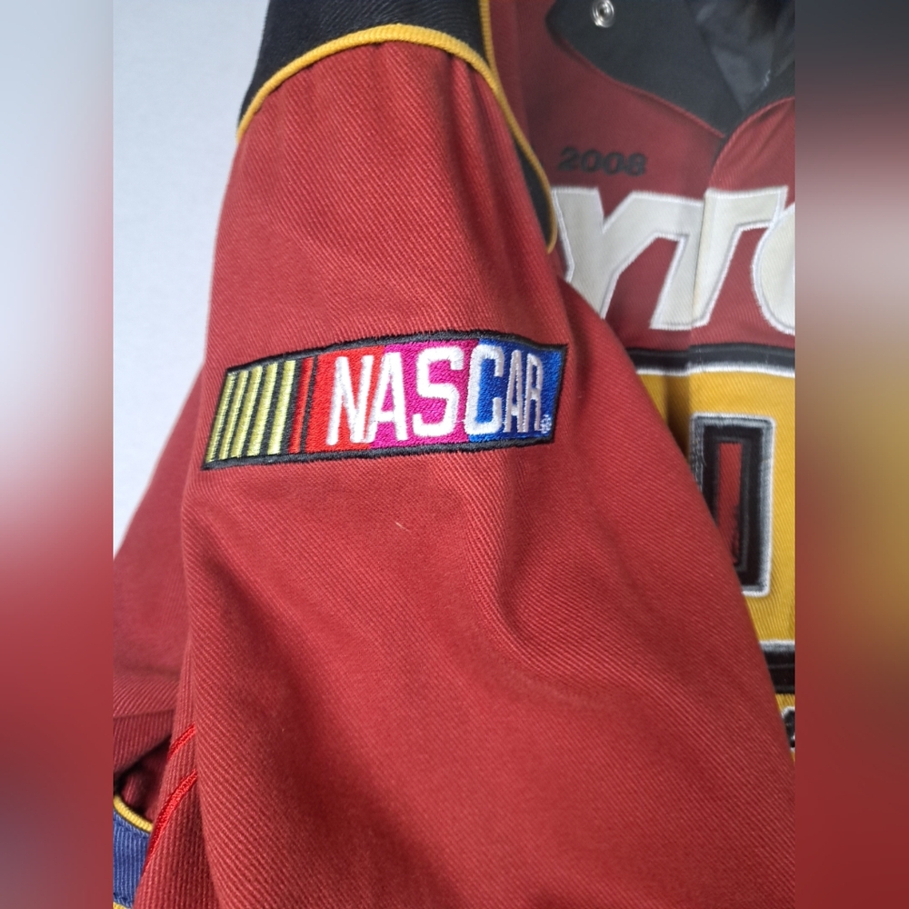 Daytona 500 Black and Red Jacket 50th Anniversary February 17th 2008 Mens XL - Picture 5 of 10